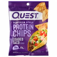 Quest Tortilla Style Loaded Taco Protein Chips