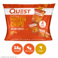 Quest Tortilla Style Nacho Cheese Protein Chips Perspective: Main