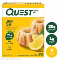 Quest Lemon Cake Flavor Protein Bars