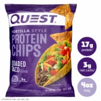  Atkins Chipotle BBQ Protein Chips, 4g Net Carbs, 13g