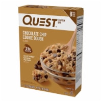 Quest Chocolate Chip Cookie Dough Protein Bars Perspective: Main