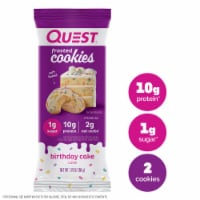 Quest Frosted Birthday Cake Flavored Protein Cookies Perspective: Main