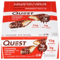Quest™ Coconutty Caramel Candy Bars Perspective: Main