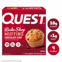 Quest Bake Shop Chocolate Chip Protein Muffins Perspective: Main