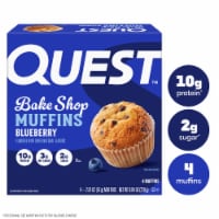 Quest Bake Shop Blueberry Protein Muffins Perspective: Main