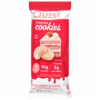 Quest Strawberry Cake Flavored Frosted Cookies 1.76 oz Perspective: Main