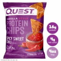 Quest Tortilla Style Spicy Sweet Chili Flavor Protein Chips Perspective: Main