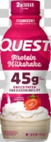Quest™ Nutrition High Protein Strawberry Milkshake Perspective: Main