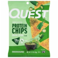Quest™ Salsa Verde Protein Tortilla Chips Perspective: Main