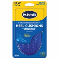 Dr. Scholl's® Men's Advanced Massaging Gel® Heel Cushions