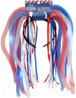 Patriotic Flashing Headband - Red/White/Blue Perspective: Main