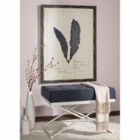 SAFAVIEH Cara Bench Navy / Creme