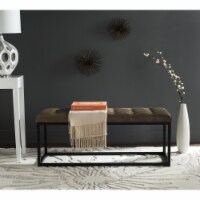SAFAVIEH Reynolds Bench Tan / Black