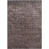 Safavieh MSR74125-2330-8 Martha Stewart Power Loomed Rectangle Area Rug, Charcoal & Multi Col