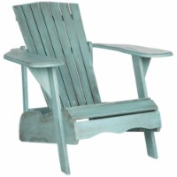 SAFAVIEH Outdoor Collection Mopani Chair Beach House Blue