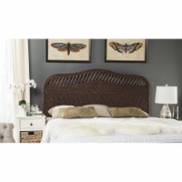 SAFAVIEH Sephina Rattan Headboard Brown / Multi Full