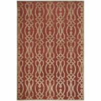 Safavieh MSR4485-1620-5 Martha Stewart Power Loomed Rectangle Area Rug, Cinnamon Stick - 5 ft