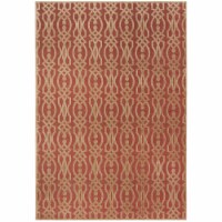 Safavieh MSR4485-1620-8 Martha Stewart Power Loomed Rectangle Area Rug, Cinnamon Stick - 8 ft