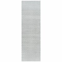 SAFAVIEH Boston Collection BOS680E Handwoven Grey Rug 2' 3 x 7'