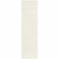 SAFAVIEH Athens Shag Collection SGA119B Off White Rug 2'3 x 10'