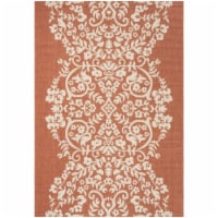 SAFAVIEH Martha Stewart MSR4256-241 Cinnamon Stick Rug 5' 3 x 7' 7