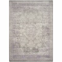 SAFAVIEH Passion Collection PAS402G Grey / Lavender Rug 5' 1 x 7' 7