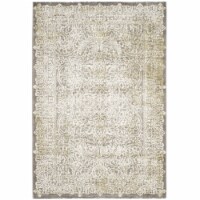 Safavieh PAS404D-4 Passion Power Loomed Rectangle Rug- Grey - Green- 4 x 5 ft. 7 in.