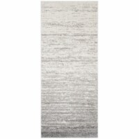 Safavieh ADR113B-26 2 ft. 6 in. x 6 ft. Adirondack Power Loomed Runner Area Rug, Ivory & Silv