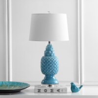 SAFAVIEH Lighting Blakely Table Lamp Blue