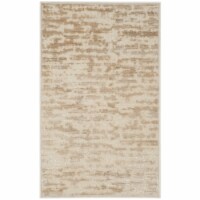 Safavieh PAR392-3440-24 2 ft.-7 in. x 4 ft. Rectangle Paradise Power Loomed Rug, Stone & Crea
