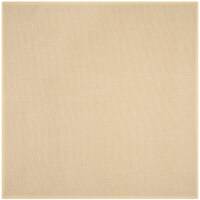 SAFAVIEH Natural Fiber Collection NF443A Maize/Wheat Rug 9' square