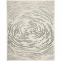 Safavieh BEL128A-8 Bella Large Rectangle Rug, Ivory & Grey - 8 x 10 ft.
