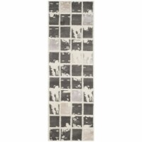 Safavieh BEL130A-27 Bella Hand Tufted Runner Rug, Dark Grey & Ivory - 2 ft.-3 in. x 7 ft.