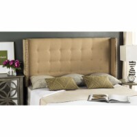 SAFAVIEH Keegan Linen Headboard Sandstone Full