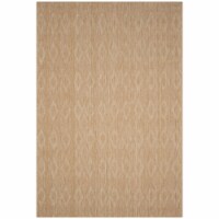 Safavieh CY8522-03011-6 6 ft.-7 in. x 9 ft.-6 in. Rectangle Courtyard Power Loomed Rug, Natur
