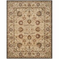 Safavieh AT812A-9 8 ft.-3 in. x 11 ft. Large Rectangle Antiquity Hand Tufted Rug, Beige & Bei