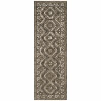 Safavieh BEL672A-27 2 ft.-3 in. x 7 ft. Bella Hand Tufted Runner Rug, Brown & Taupe