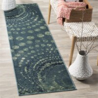 Safavieh CNV749-2224-6 Constellation VIntage Medium Rectangle Area Rug, Turquoise & Multi - 6