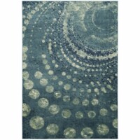 Safavieh CNV749-2224-9 Constellation VIntage Large Rectangle Area Rug, Turquoise & Multi - 8