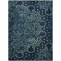 Safavieh CNV750-2330-3 Constellation VIntage Small Rectangle Area Rug, Blue & Multi - 3 ft. -