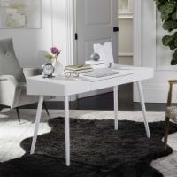 SAFAVIEH Fadri Mid-Century Scandinavian One Drawer Desk White