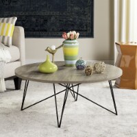 SAFAVIEH Maris Retro Mid-Century Wood Coffee Table Light Brown