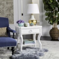SAFAVIEH Alaia One Drawer Night Stand White