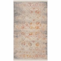 SAFAVIEH Vintage Persian VTP411C Grey / Multi Rug 3' X 5'