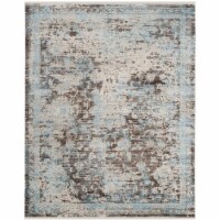Safavieh VTP417T-6 6 x 9 ft. Medium Rectangle Vintage Persian Power Loomed Rug, Brown & Light