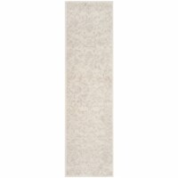 Safavieh CNG621C-28 2 ft.3 in. x 8 ft. Carnegie Power Loomed Runner Rug, Cream & Light Grey