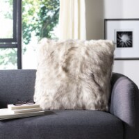 Safavieh Coco Tips Pillow - Taupe