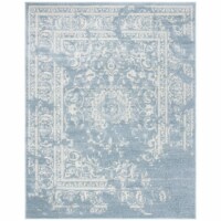 Safavieh ADR101T-9 Adirondack Power Loomed Large Rectangle Rugs, Slate & Ivory - 9 x 12 ft.