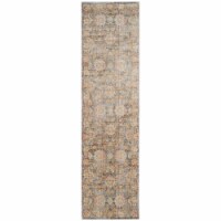SAFAVIEH Vintage Persian VTP469L Lt Brown / Multi Rug 2'-2 X 12'