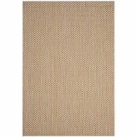 Safavieh CY8653-03021-6 Courtyard Power Loomed Medium Rectangle Area Rug, Natural & Cream - 6